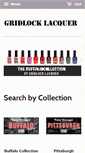 Mobile Screenshot of gridlocklacquer.com